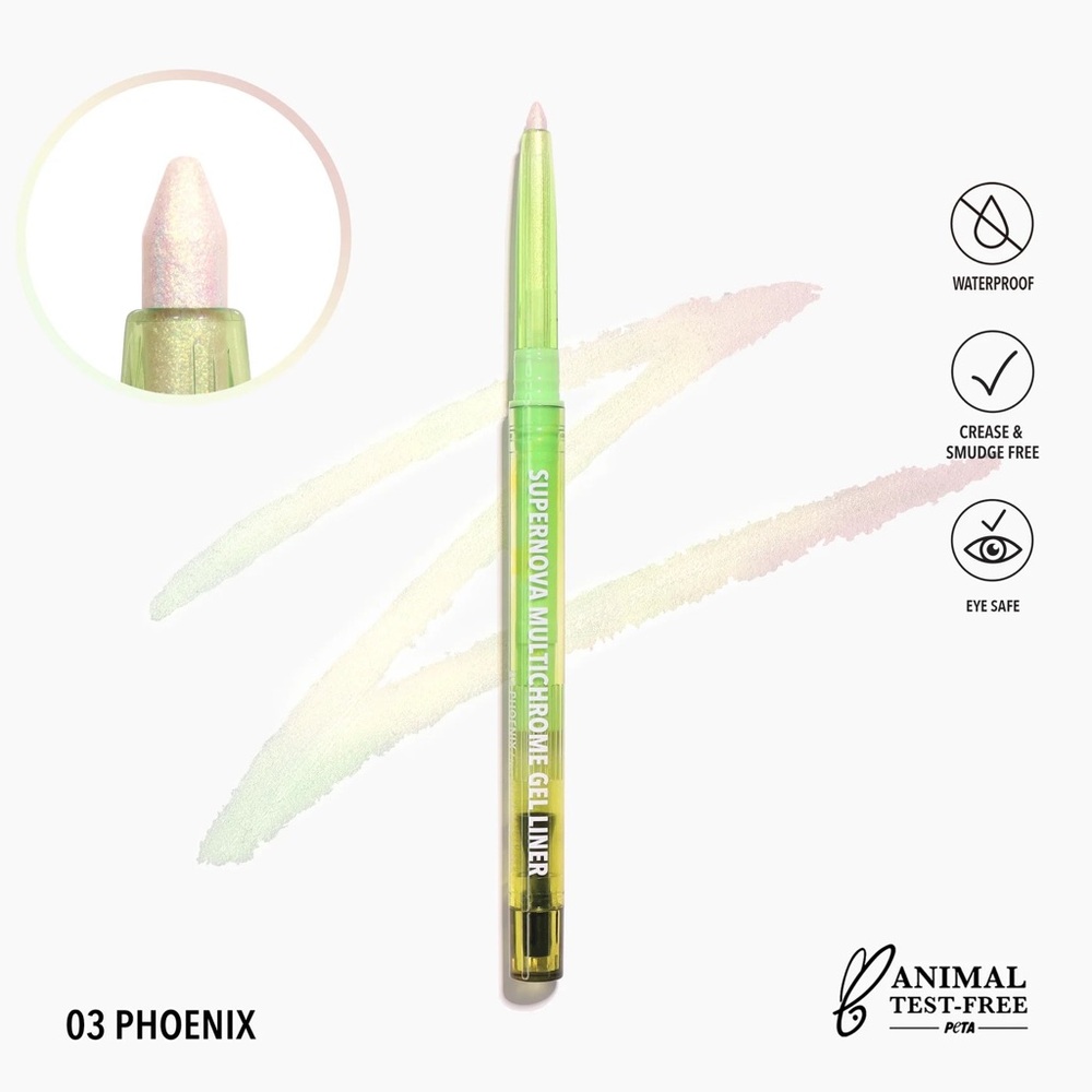 MOIRA Supernova Multichrome Gel Liner Metallic Eyeliner Phoenix Duochrome NEW